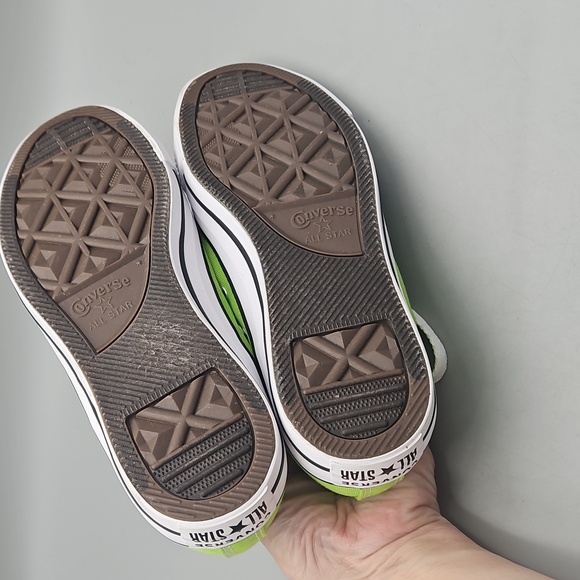 Converse - neon lime green all star low top sneakers Women 7.5 - Picture 9 of 9